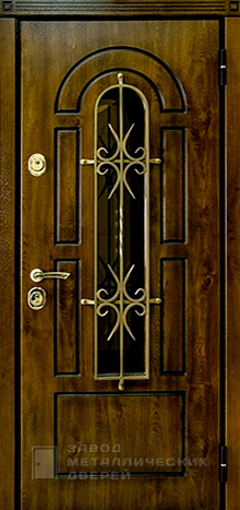 Фото «Дверь с ковкой №11» в Долгопрудному