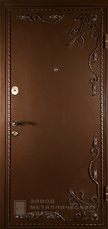 Фото «Дверь с ковкой №3» в Долгопрудному