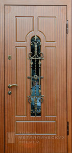 Фото «Дверь с ковкой №19» в Долгопрудному