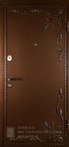 Фото «Дверь с ковкой №3» в Долгопрудному