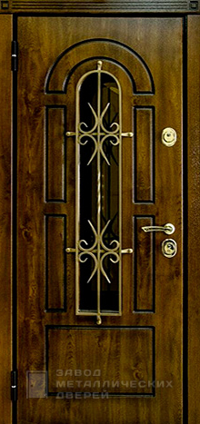 Фото «Дверь с ковкой №11» в Долгопрудному