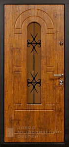 Фото «Дверь с ковкой №12»  в Долгопрудному